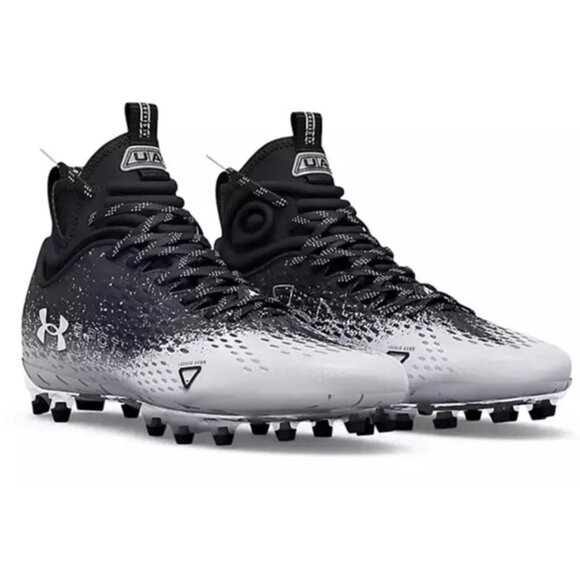 Under Armour Men's Spotlight Lux MC 2.0 Football High Top Ankle Cleats Shoes 8 - Picture 4 of 5